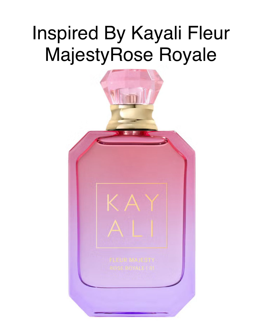 Royal Rose For Her EDP - Inspired By Fleur Majesty Rose Royale