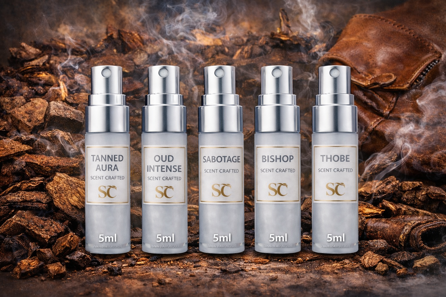 Discovery Set - Designer Inspired Perfumes Oud Leather