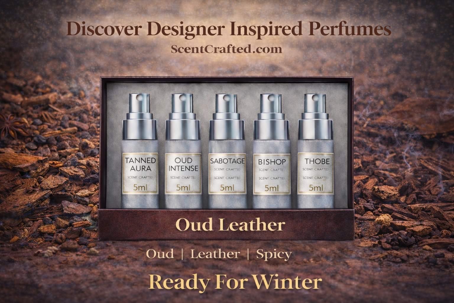 Discovery Set - Designer Inspired Perfumes Oud Leather